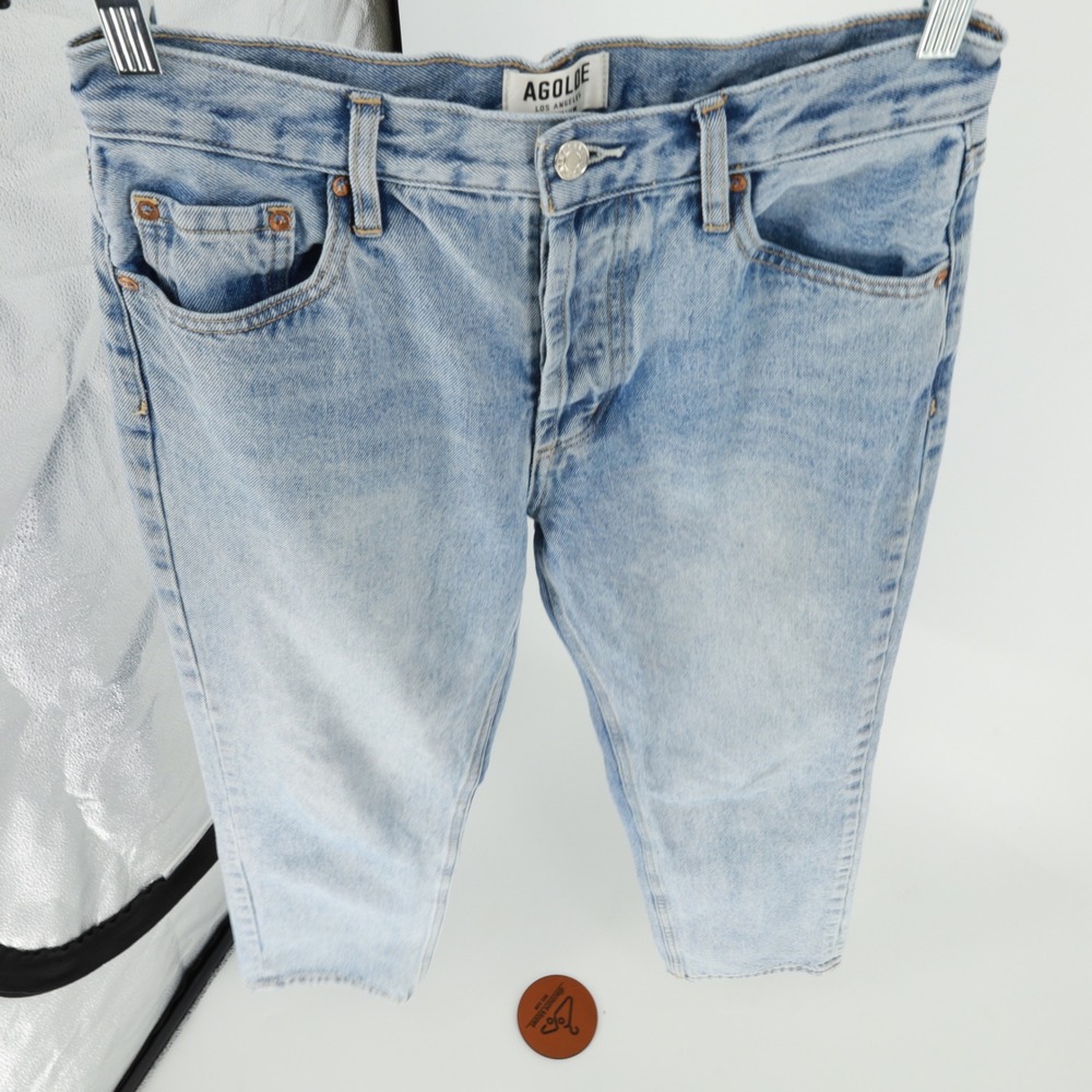 Agolde Jamie Classic Straight Leg Jeans Size 29 High Rise Dakota A045C-2083 - Picture 5 of 9